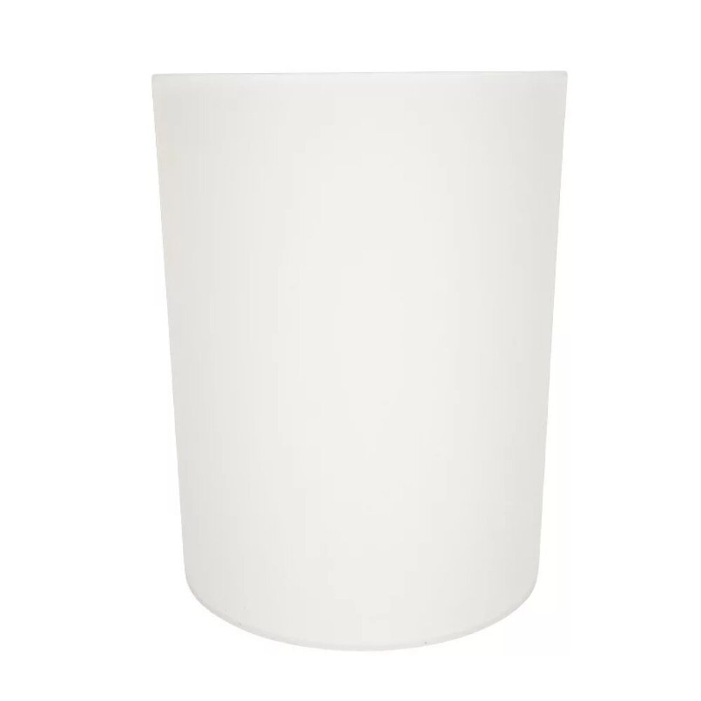 The Big One Plastic Wastebasket  Clear
